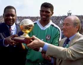Kanu Nwankwo won the CAF Player of the Year Award in 1996 and 1999