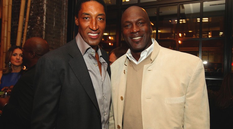 Scottie Pippen és Michael Jordan