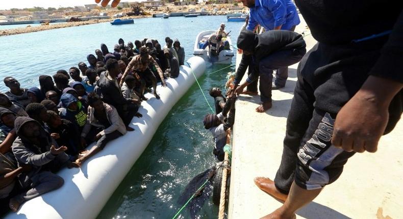 Some 5,000 migrants have been rescued off the coast of Libya in the last days