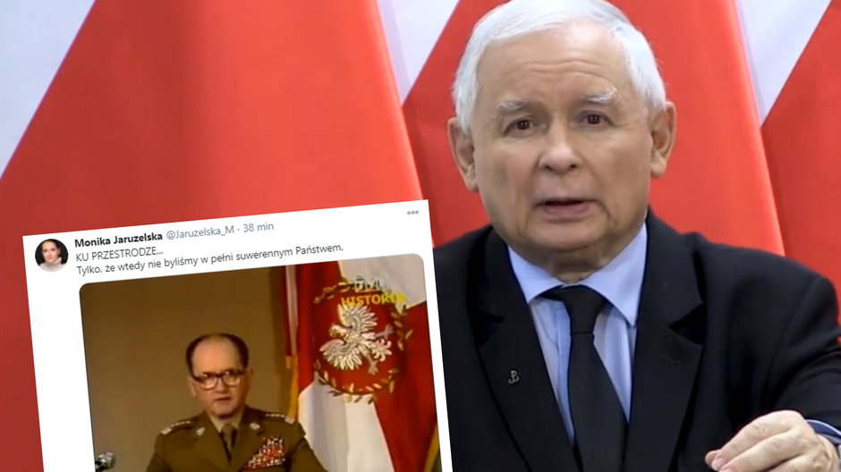 Jarosław Kaczyński o protestach. Komentarz Moniki Jaruzelskiej