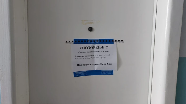 Zapečaćen stan u kom se dogodio zločin