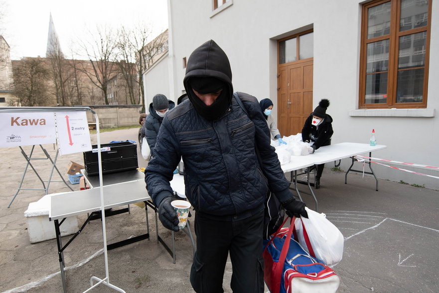 Zupa na Pietrynie podczas epidemii koronawirusa