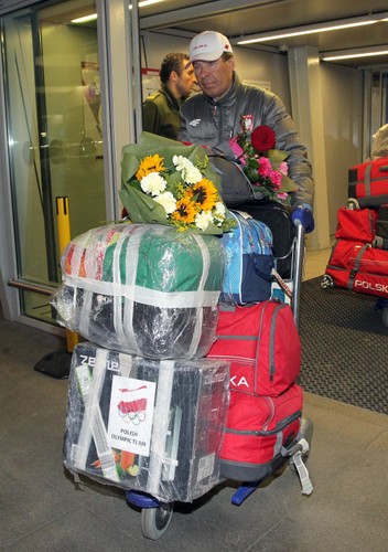 Justyna Kowalczyk wróciła z Soczi w środku nocy