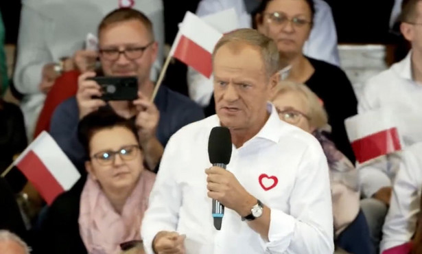 Tusk: Będę na debacie wyborczej w TVP