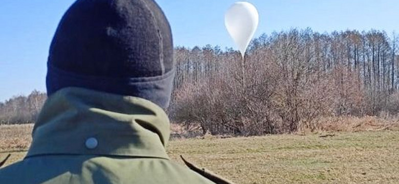 Kolejny balon z Białorusi przechwycony przez Straż Graniczną