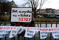KRAKÓW WAWEL PROTEST (protest na Wawelu)