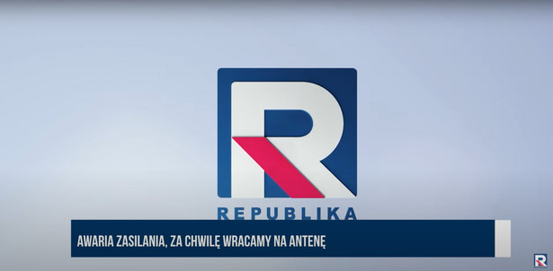 Do poważnej awarii Telewizji Republiki doszło w poniedziałek, 11 marca. Część odbiorców straciła dostęp do programu na żywo. Stacja tłumaczy, że miała awarię zasilania.