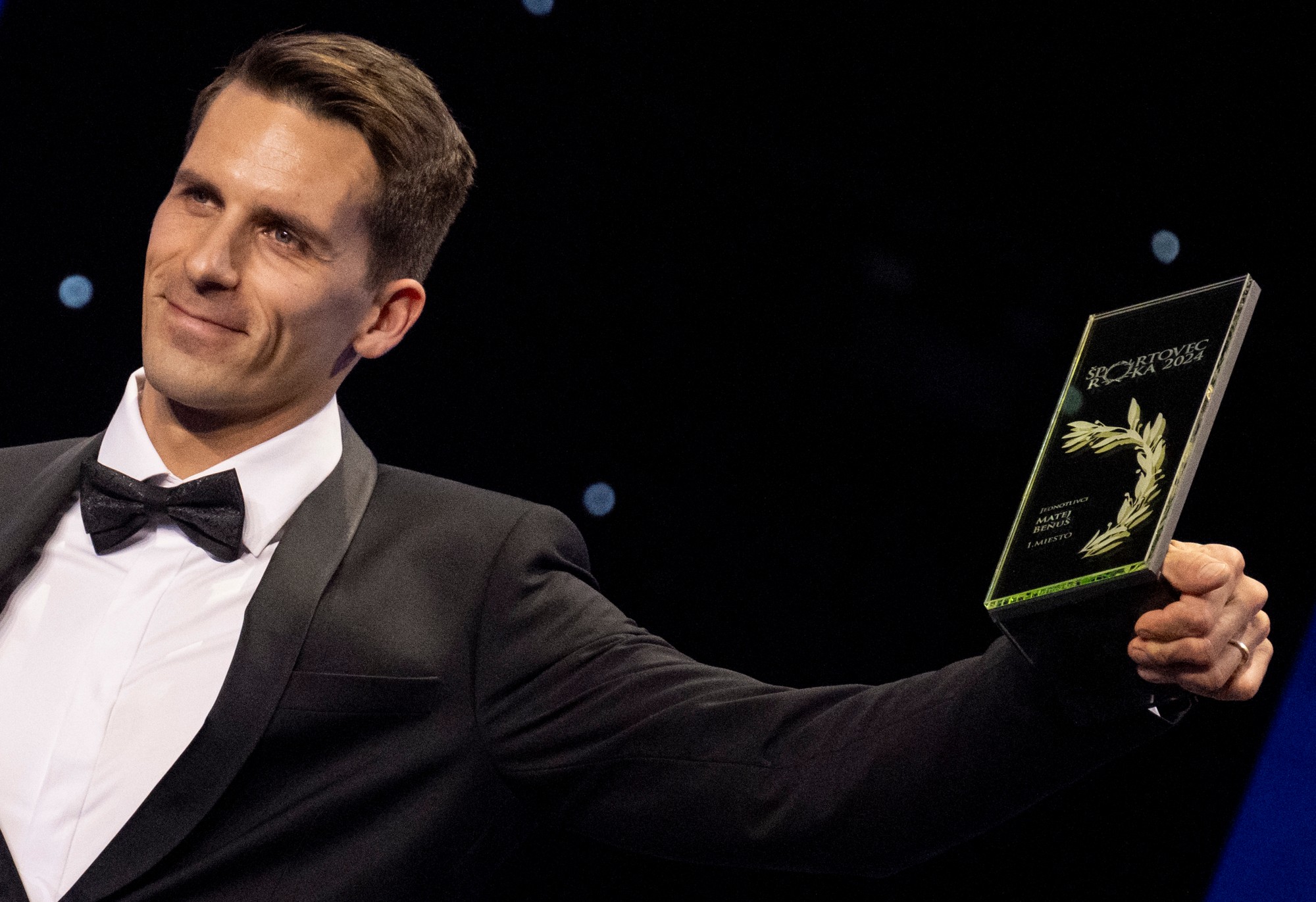 Vodný slalomár Matej Beňuš sa stal Športovcom roka 2024. 