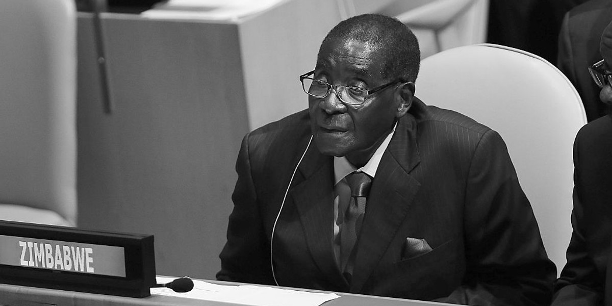 Robert Mugabe sprawował rządy w Zimbabwe przez 37 lat.