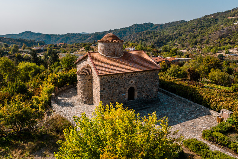 Kościół w górach, Cypr