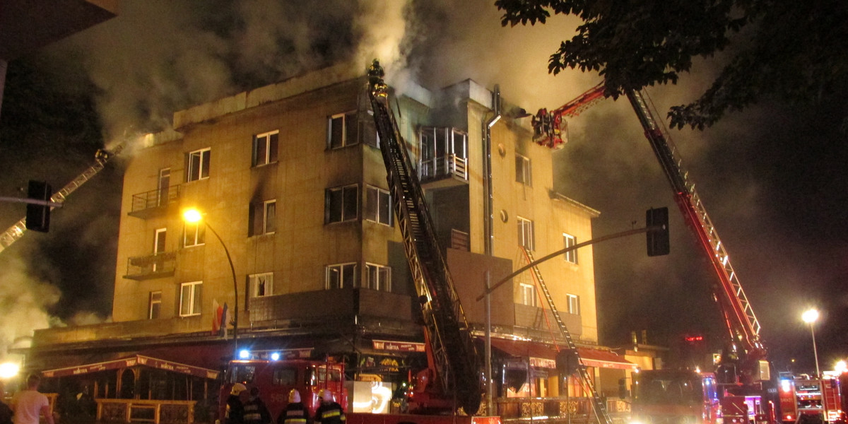 Pożar restauracji w centrum Zakopanego