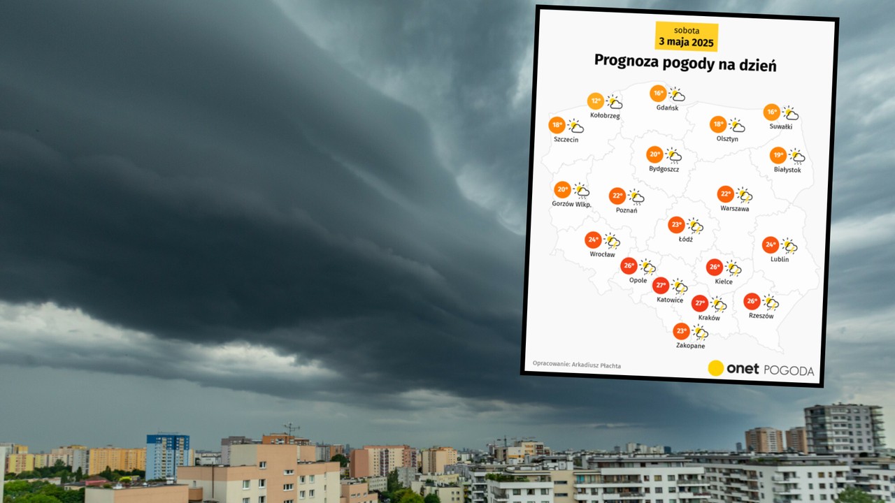 Dziś uderzy nowa fala silnych burz i ulew. Wiemy, gdzie pogoda będzie groźna
