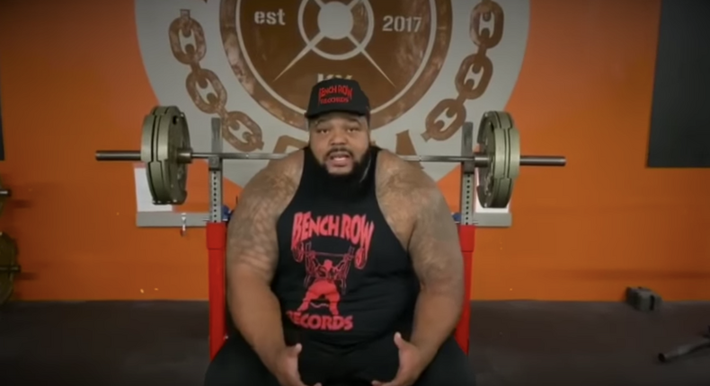 Julius Maddox Sets a New Training Reps PR