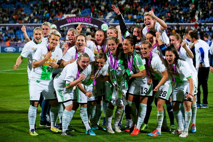 Piłkarki VfL Wolfsburg wygrały Ligę Mistrzyń. ZDJĘCIA