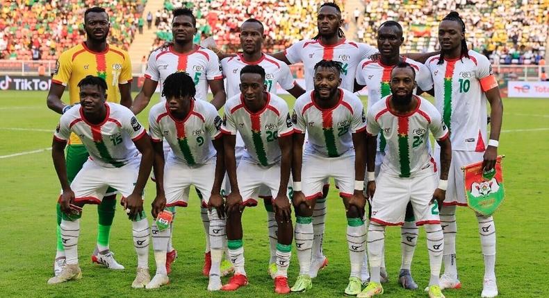 L'équipe de football du Burkina Faso
