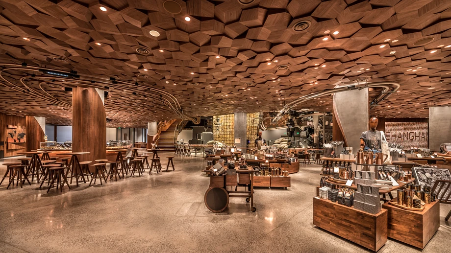 Starbucks Roastery w Szanghaju