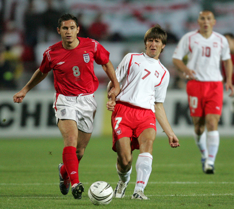 Frank Lampard i Grzegorz Rasiak, 8 września 2004 roku