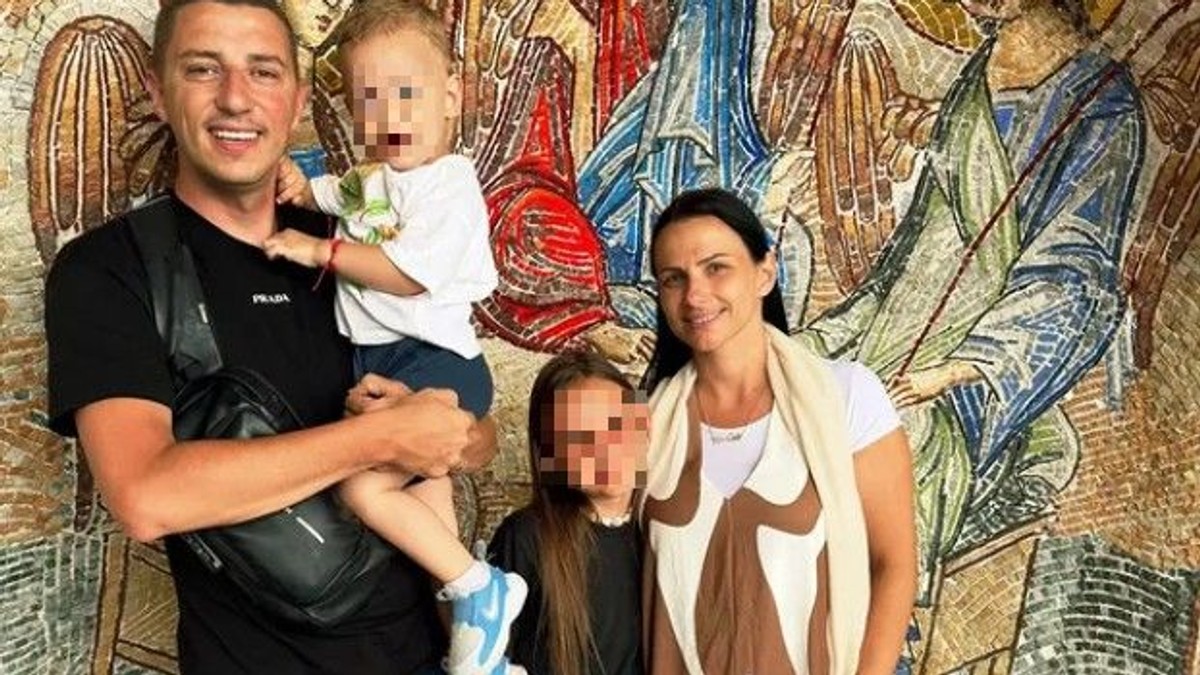 Sloba Đurković sa porodicom