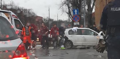 Wypadek piłkarzy Pogoni Szczecin. Cztery osoby trafiły do szpitala