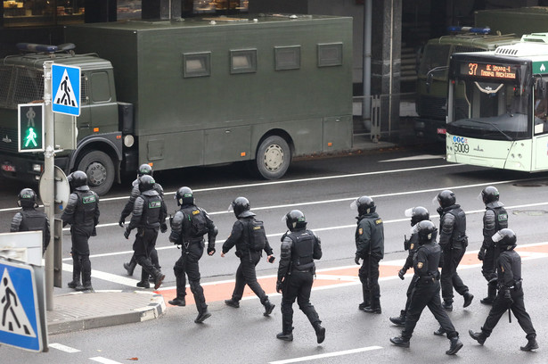 Ponad 500 zatrzymanych na akcji protestacyjnej w Mińsku