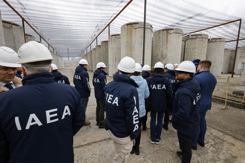 Nuklearna elektrana Zaporožje u Energodaru tokom obilaska inspektora IAEA 29. marta 2023.
