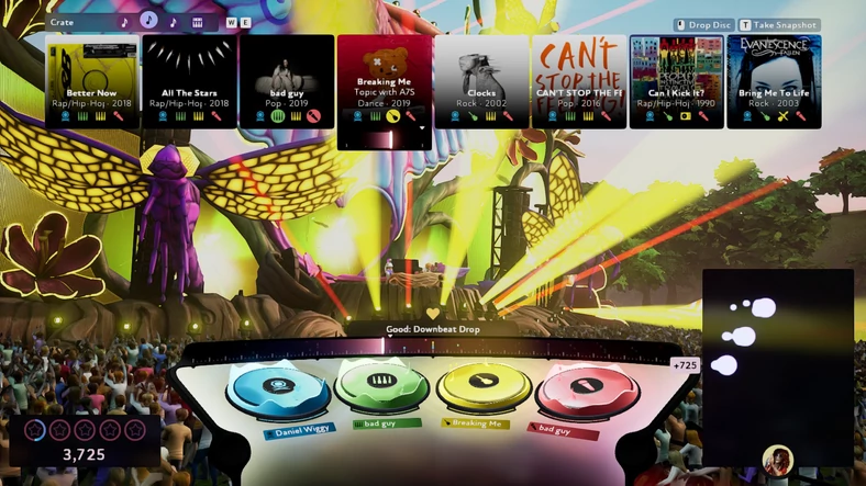 Fuser - screenshot z wersji PC