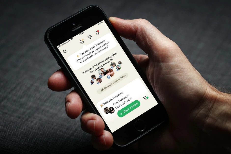 Clubhouse aplikacija