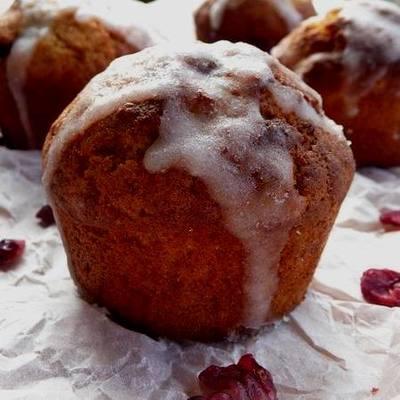 Citrommázas muffin sütőtökből és banánból