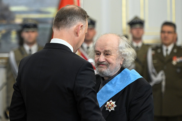 Odznaczony Orderem Orła Białego Jerzy Kalina