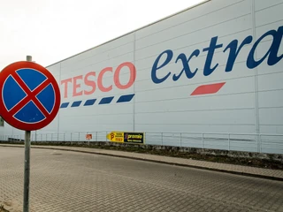 Dawny hipermarket Tesco przy ul. Toruńskiej w Bydgoszczy przeznaczony w 2019 r. do sprzedaży. Liczba sklepów Tesco w Polsce zmniejszyła się w ciągu ostatnich siedmiu lat o ponad 100