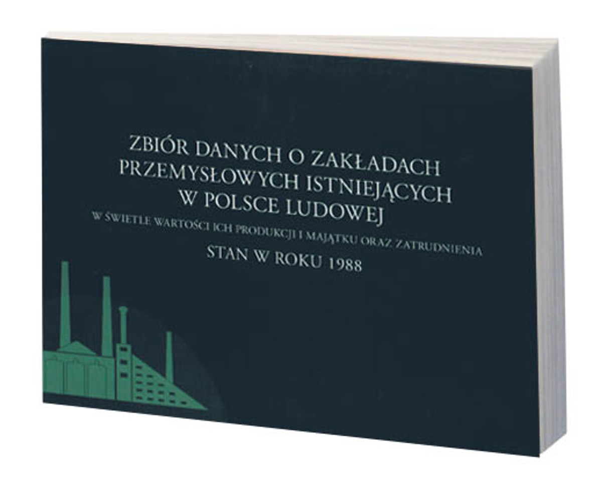 Andrzej Karpiński, Stanisław Paradysz, Bartłomiej Skrzypek, Paweł Soroka, Wiesław Żółtkowski, „Zbiór danych o zakładach przemysłowych istniejących w Polsce Ludowej”, Fundacja Oratio Recta, Warszawa 2018