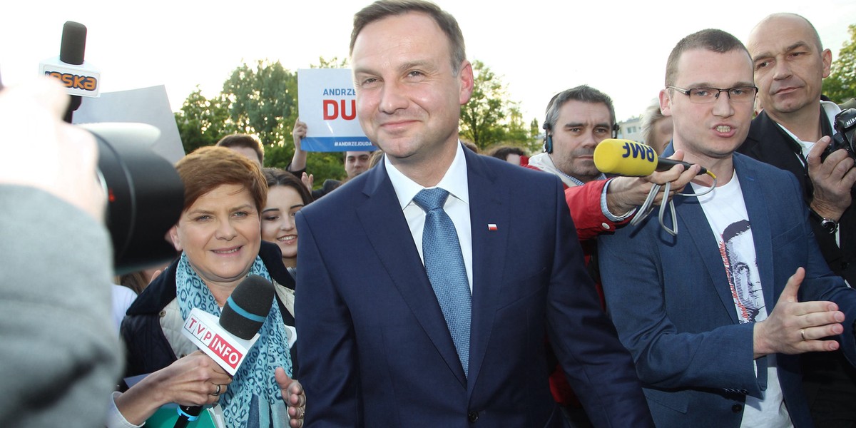 Andrzej Duda, prezydent elekt