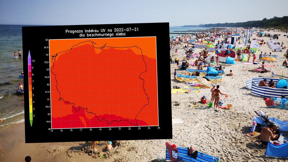 Opalanie może dziś być bardzo niebezpieczne (mapa: IMGW)