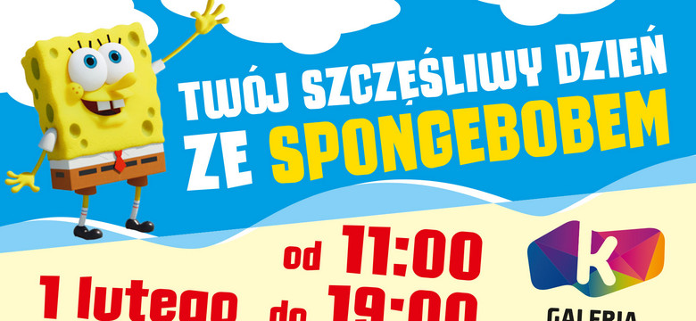 Przybij piątkę SpongeBobowi w Galerii Katowickiej