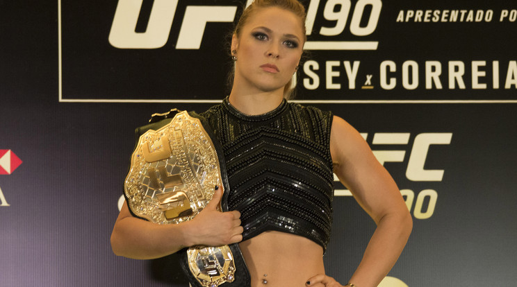 Ronda Rousey az egyik legcsinosabb ketrecharcos / Fotó: AFP