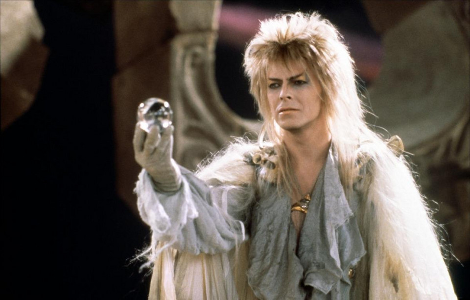 David Bowie w filmie "Labyrinth"