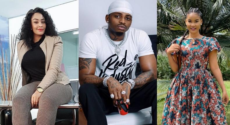 Tanasha snubs Diamond, as Zari and Hamisa shower him with praises on father’s day