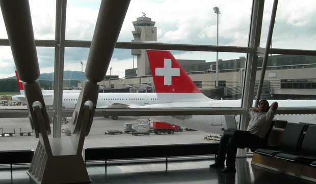 Ilustracija: aerodrom u Cirihu