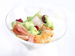 Guacamole z pieczonymi krewetkami: wyrafinowany przysmak z wigorem