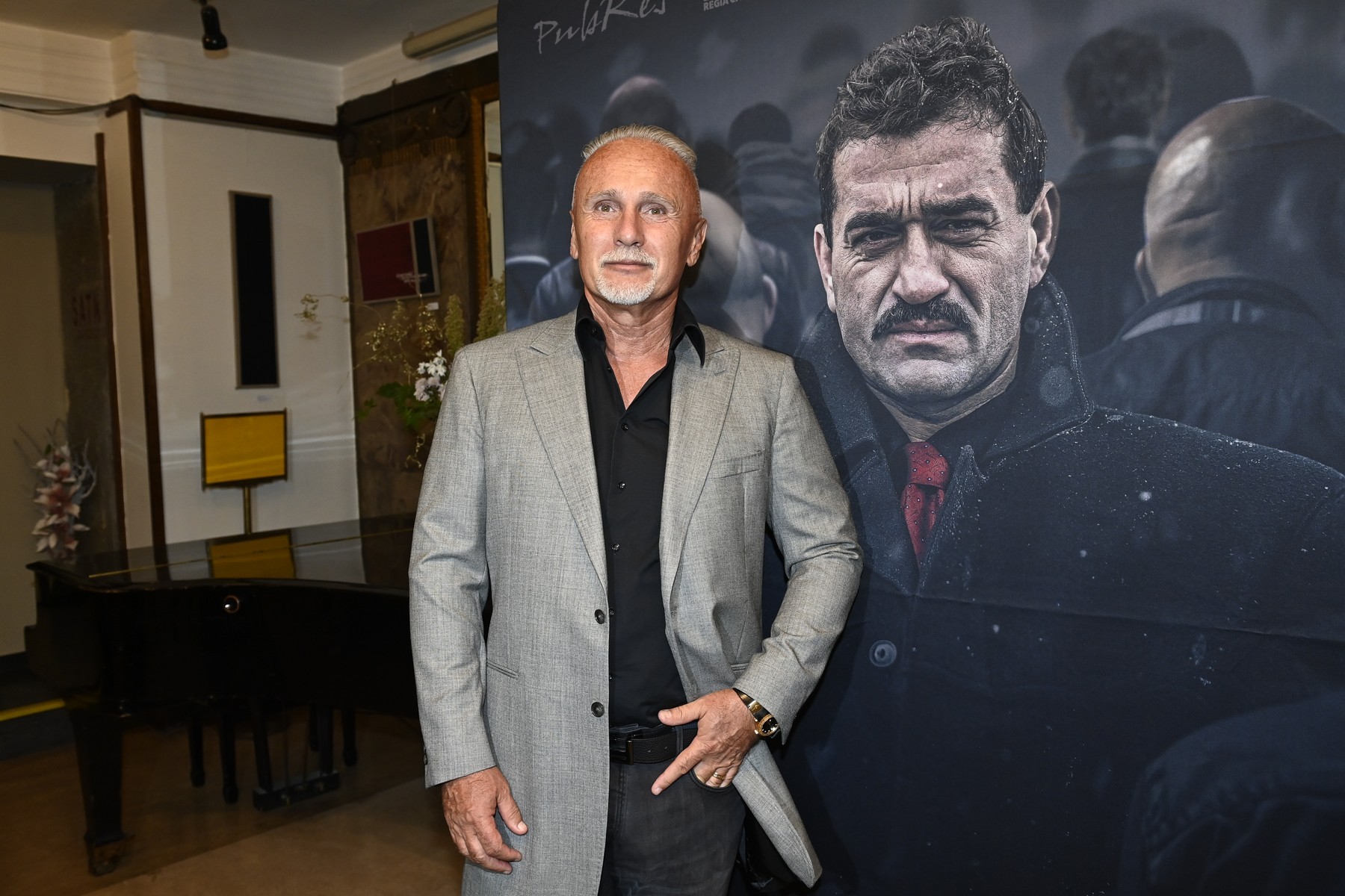 Český miliardár Richard Chlad na premiére filmu MIKI. 