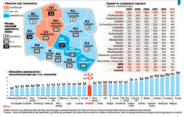 Porody w Polsce i Europie