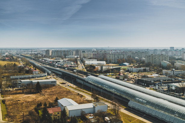 Warszawa, widok na Targówek