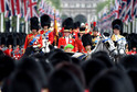 Londyn: urodzinowa parada gwardii 