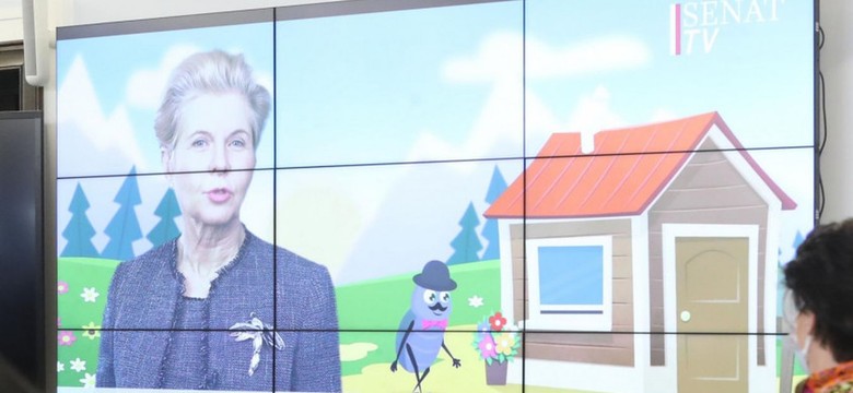 Senat zachęca do szczepień....wierszykiem dla dzieci. NAGRANIE