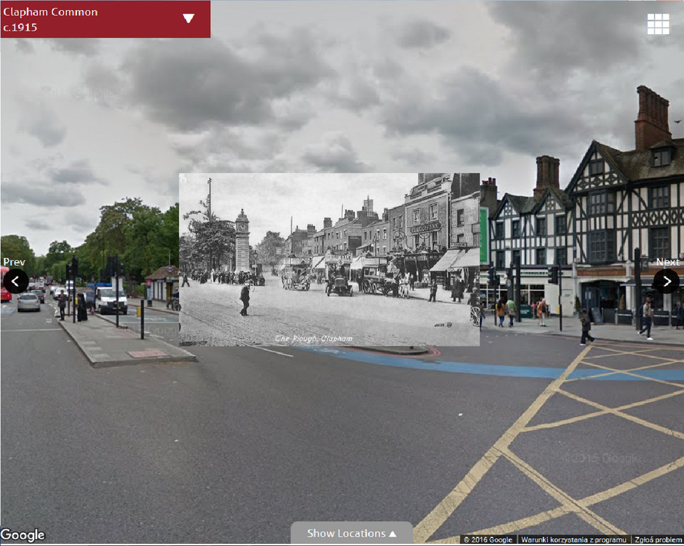 Londyn dawniej i dziś - Clapham Common
