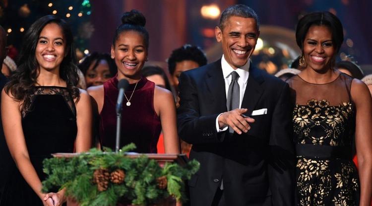 Barack Obama és gyönyörű családja