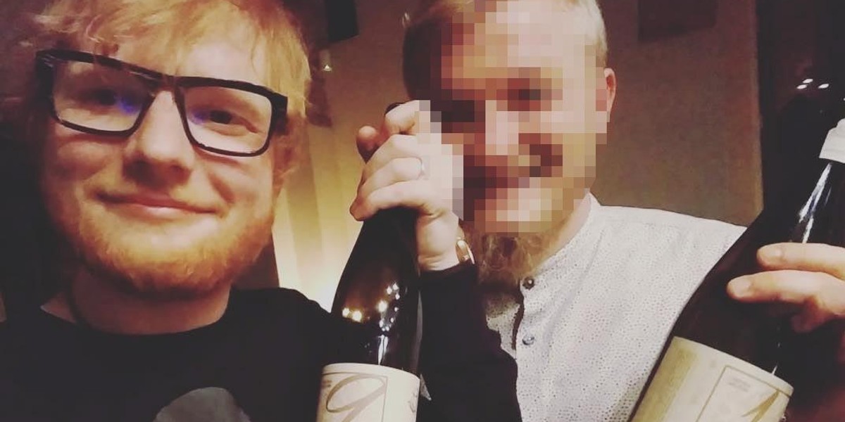 Ed Sheeran znowu odwiedził Polskę