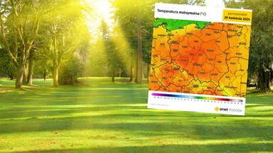 Kwietniowe lato nabiera rozpędu. Na termometrach nawet 26 st. C [PROGNOZA]