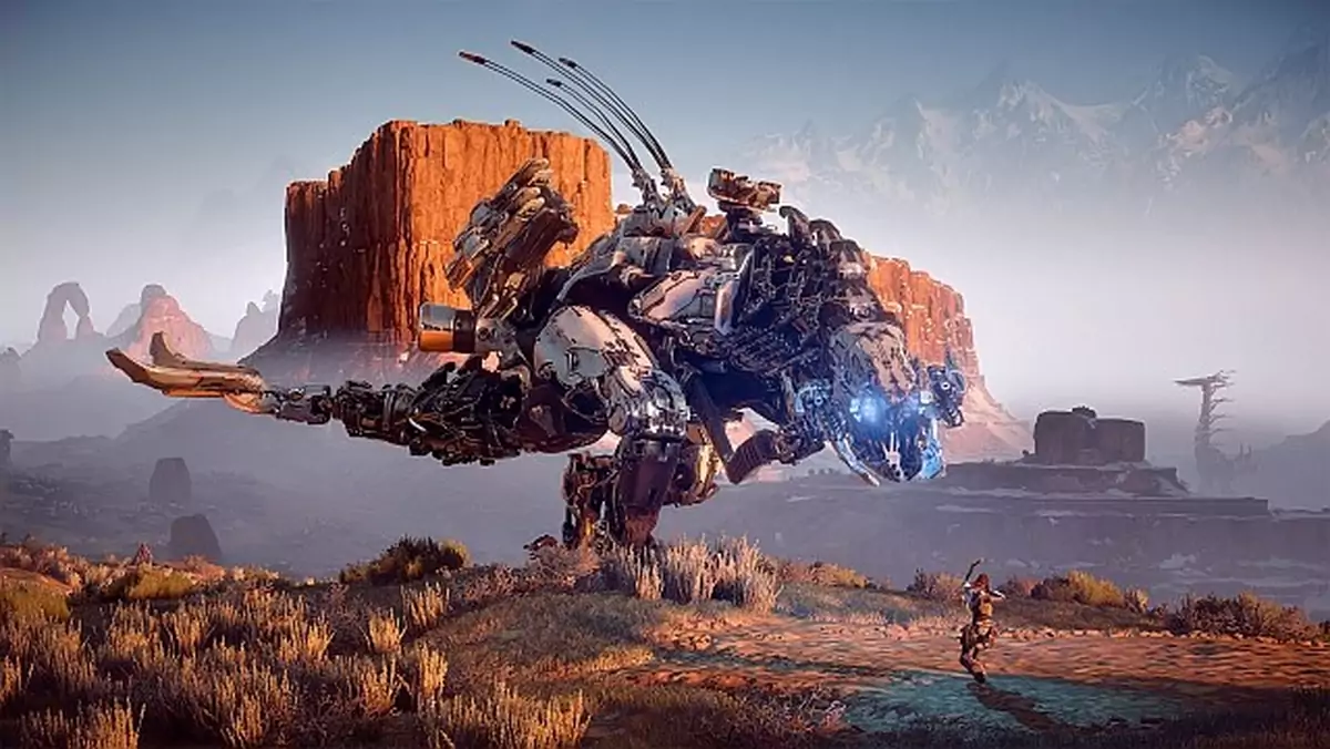 Horizon: Zero Dawn - poznajcie dwóch przeciwników w grze: Thunderjaw i Snapmaw