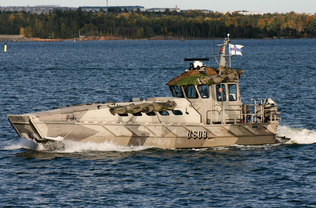 Fińska marynarka wojenna ostrzelała niezidentyfikowany obiekt podwodny